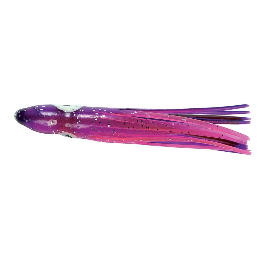 OCTOPUS 6CM x5 VIOLET POURPRE FLASHMER