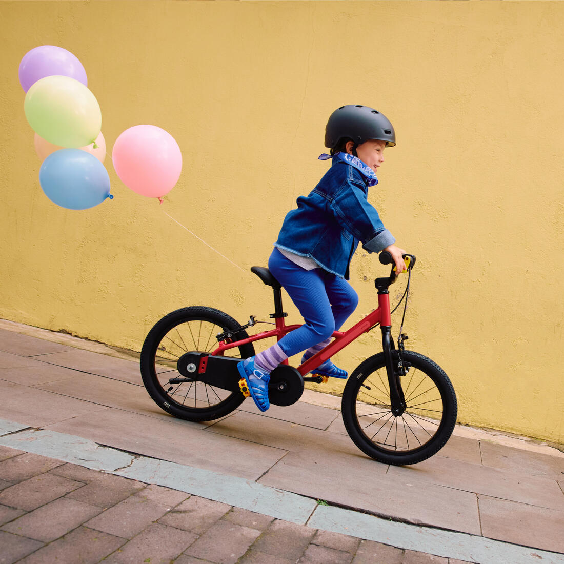 Vélo enfant 16 pouces 4-6 ans, DISCOVER 900