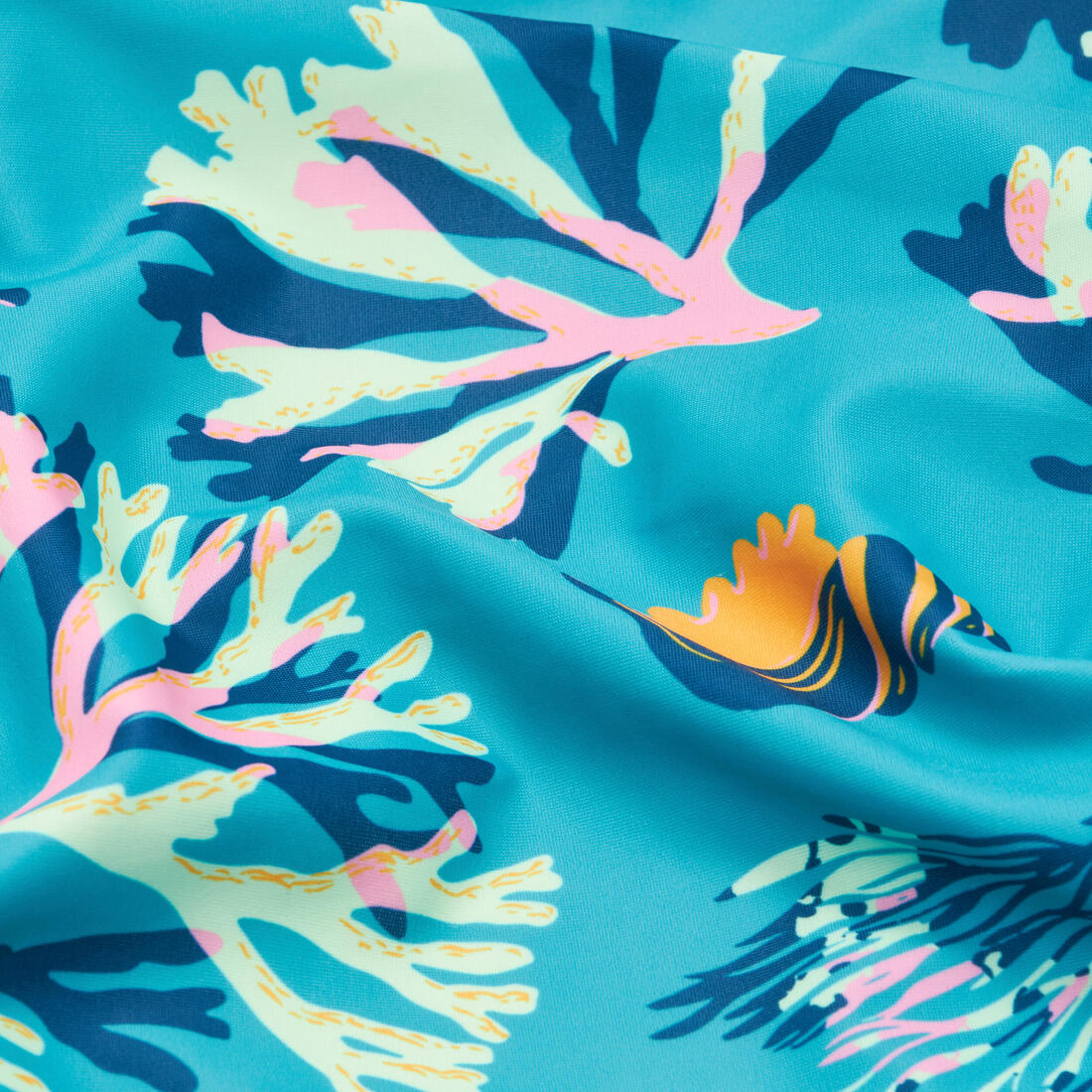 Maillot de bain 1 pièce natation Fille - 100 Lila ataa pupu