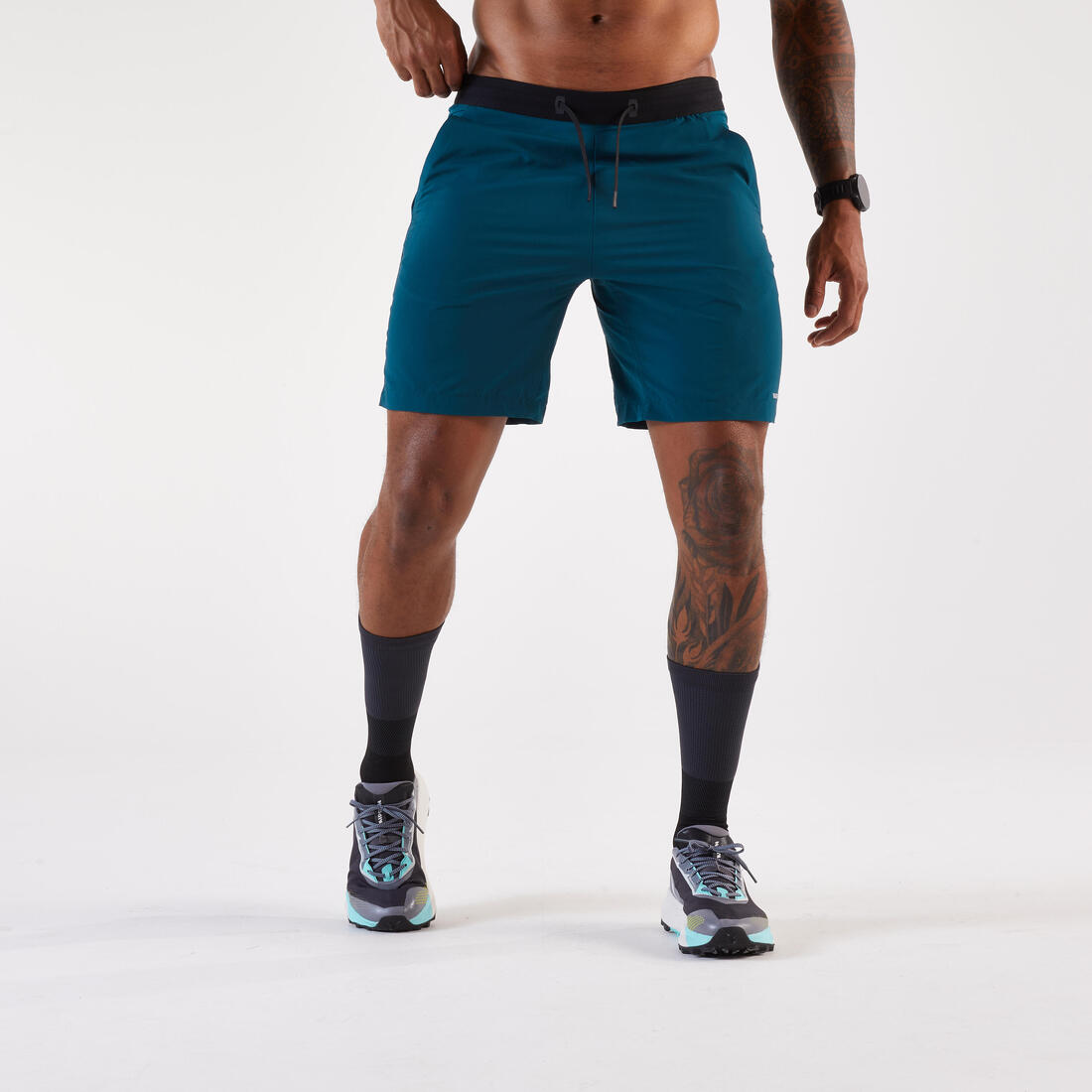 Short de running homme - kiprun run 500 dry