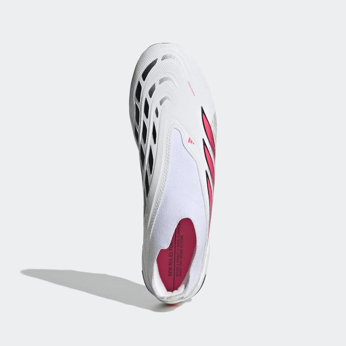 adidas Predator League sans lacets FT/FG chaussure Adulte Blanc/Violet