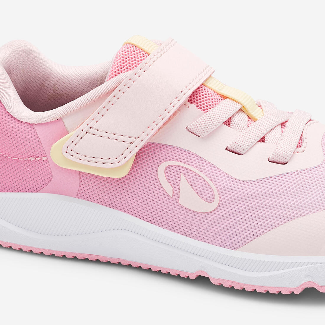 Chaussures Barefoot à scratch respirantes enfant, Stepper Sporty violet et