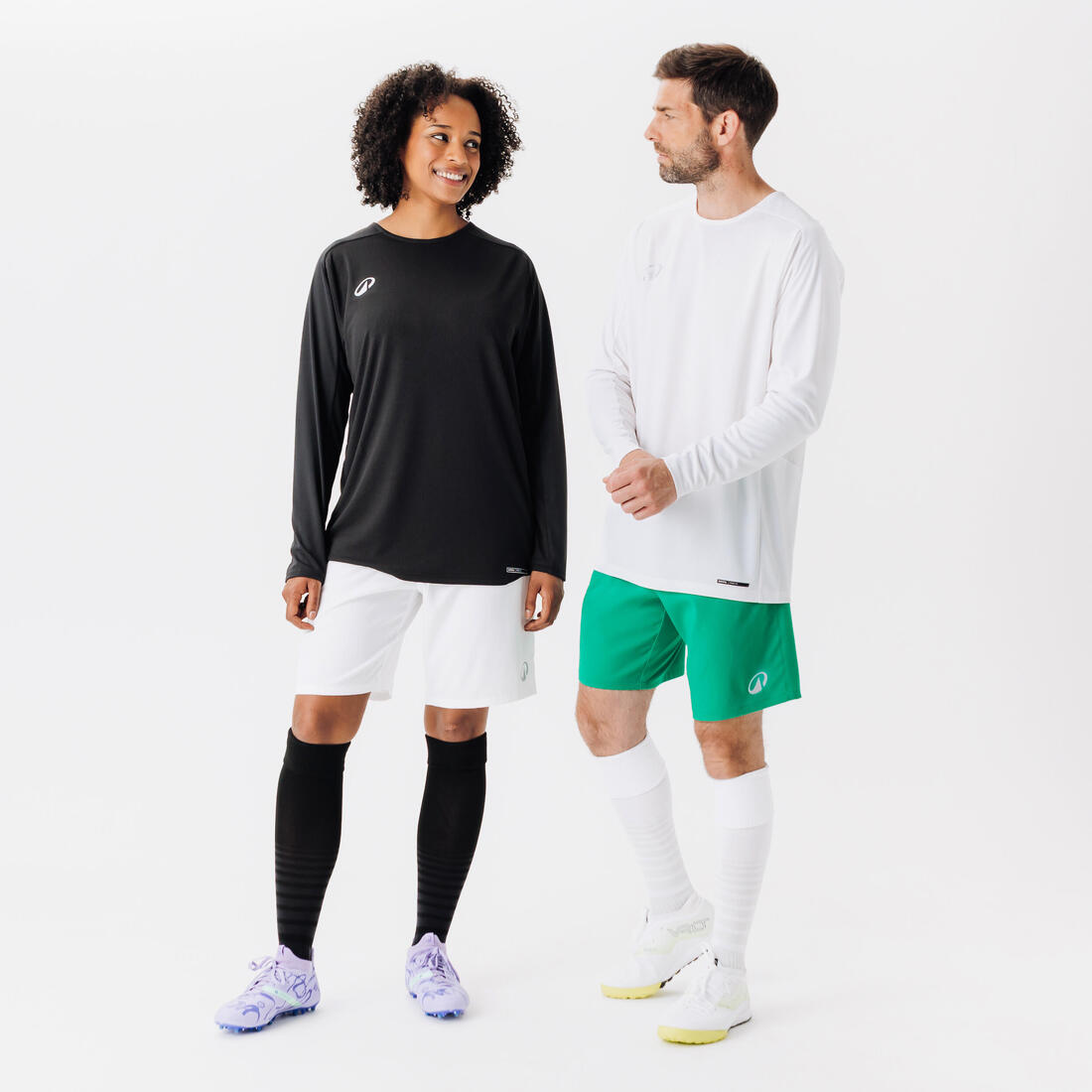 Maillot de football manches longues viralto club blanc