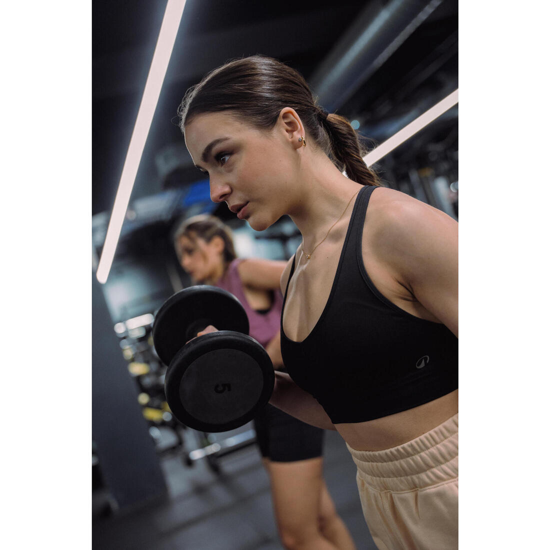 Brassière dos croisé maintien léger Femme
