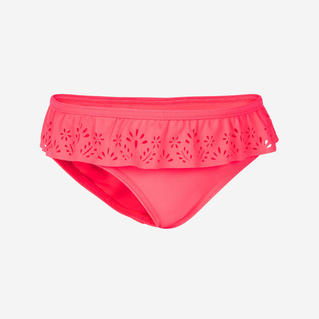 Bas de maillot de bain  bébé corail – rose ultra fluo