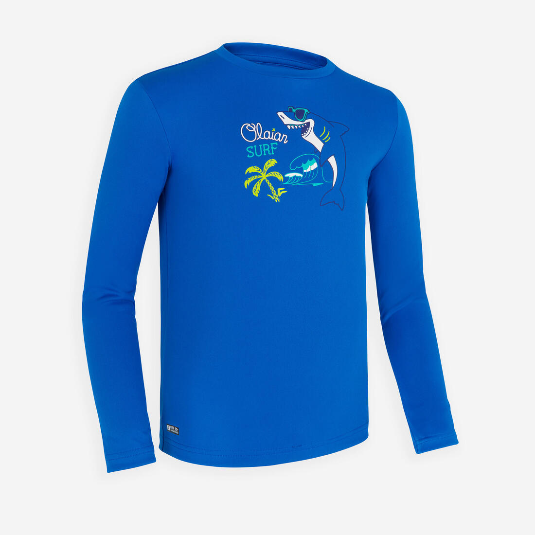 Water tee shirt anti uv surf manches longues enfant imprimé