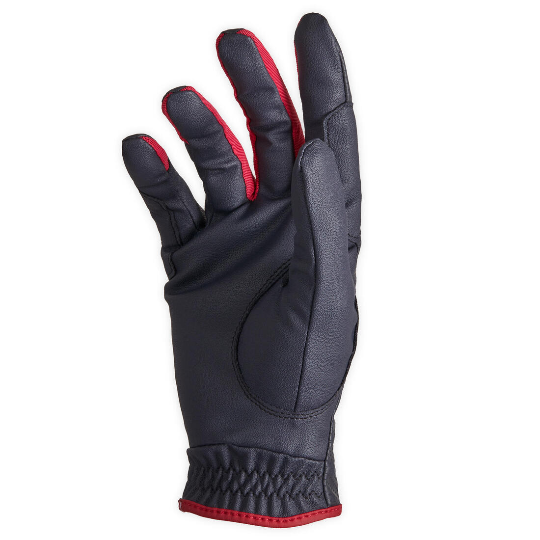 Gants équitation femme 500 blanc