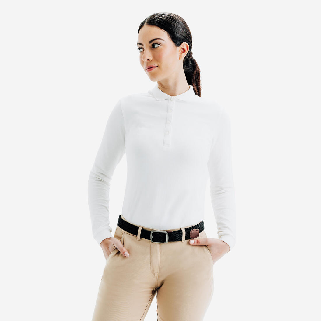 Ceinture golf tressée élastique & extensible
