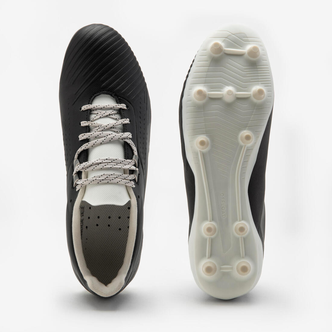 Crampons Rugby adulte - Advance R500 FG noir