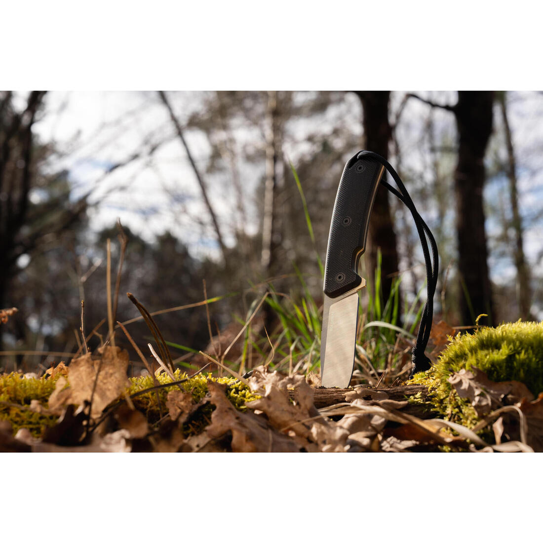 COUTEAU DE CHASSE LAME FIXE 9CM SIKA 90 FR GRIP