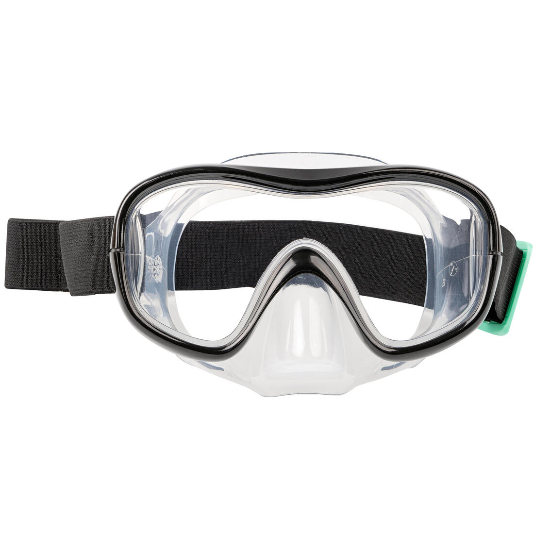 Kit de plongée snorkeling SUBEA masque tuba, 100 adulte noir