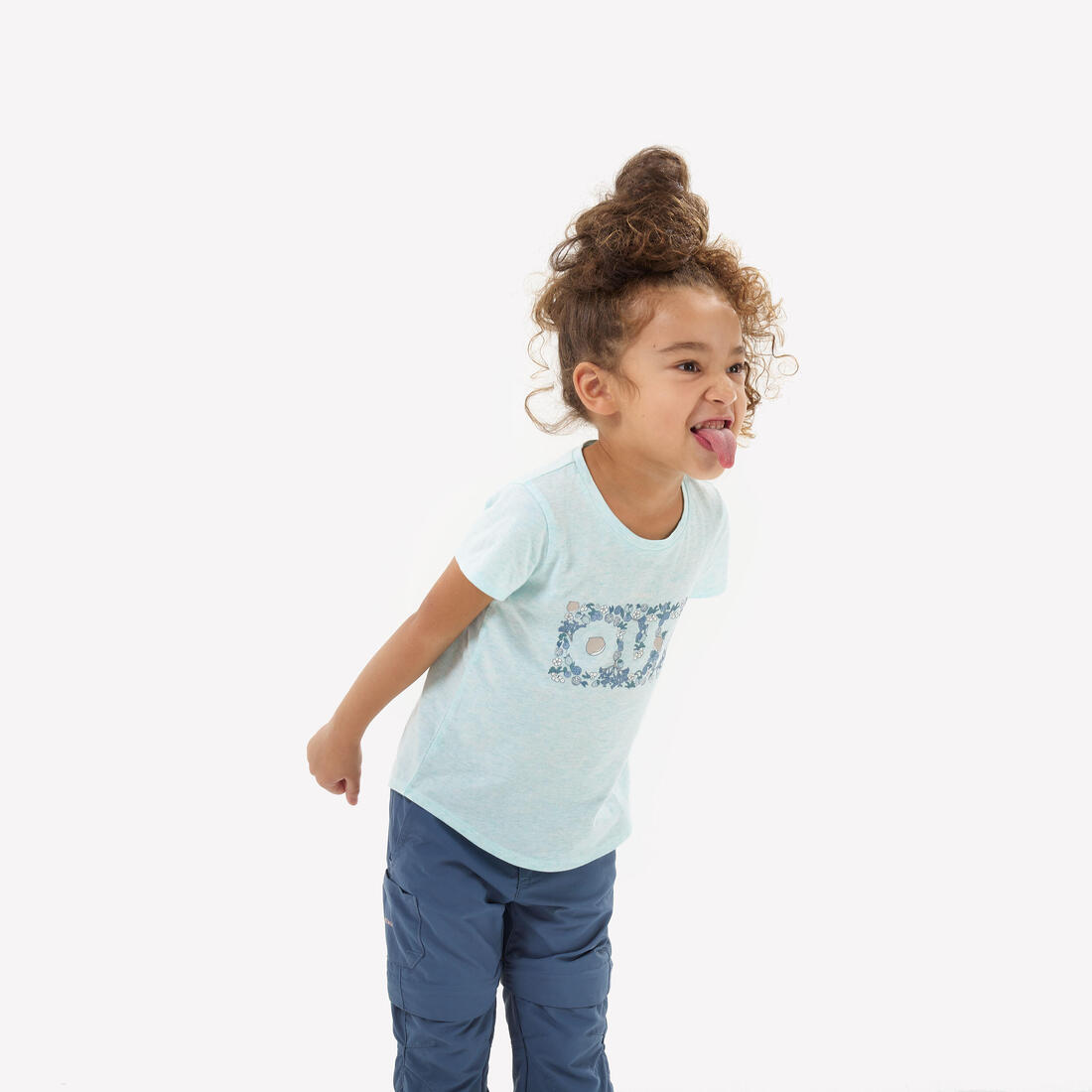 T-Shirt enfant MH100 vert - 2-6 ANS