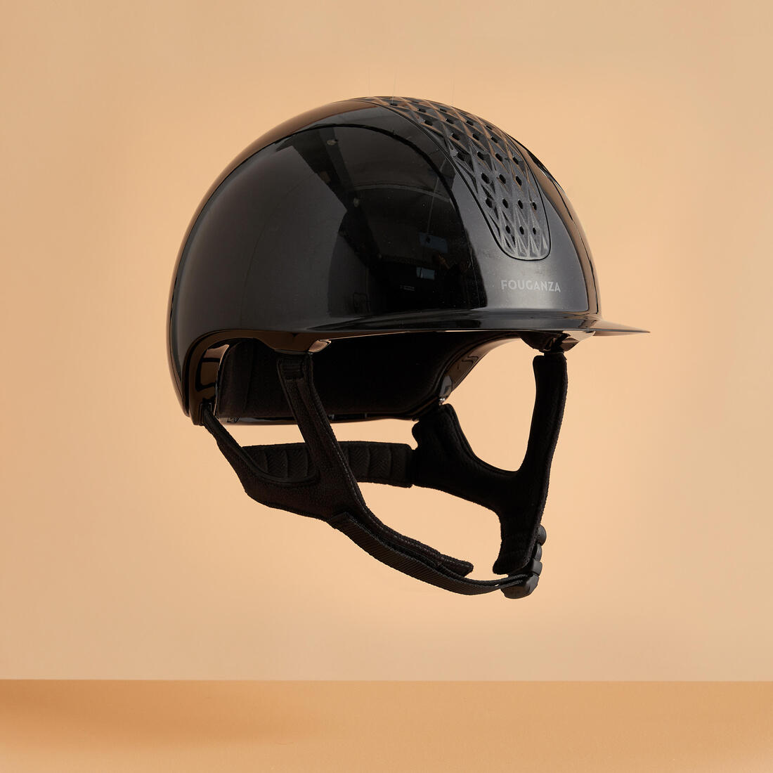 Casque équitation adulte et enfant - 520 noir mat