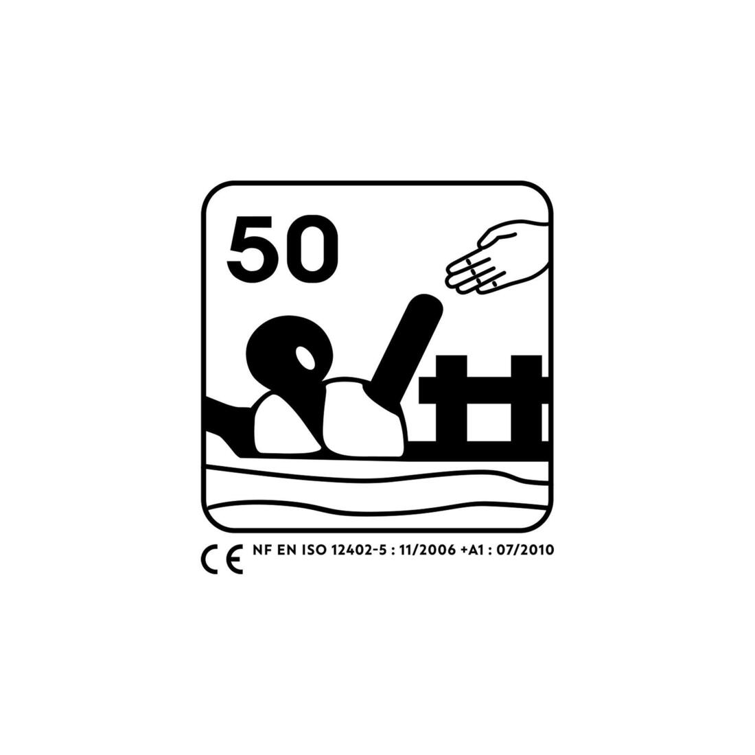Gilet d'impact et d'aide à la flottabilité 50 N Wingfoil Wakeboard Homme - 500