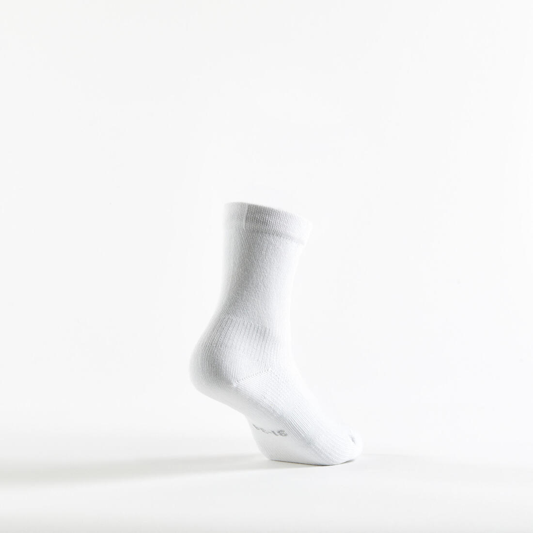 CHAUSSETTES DE SPORT HAUTES ENFANT RS 60 BLANC MARINE LOT DE 3.