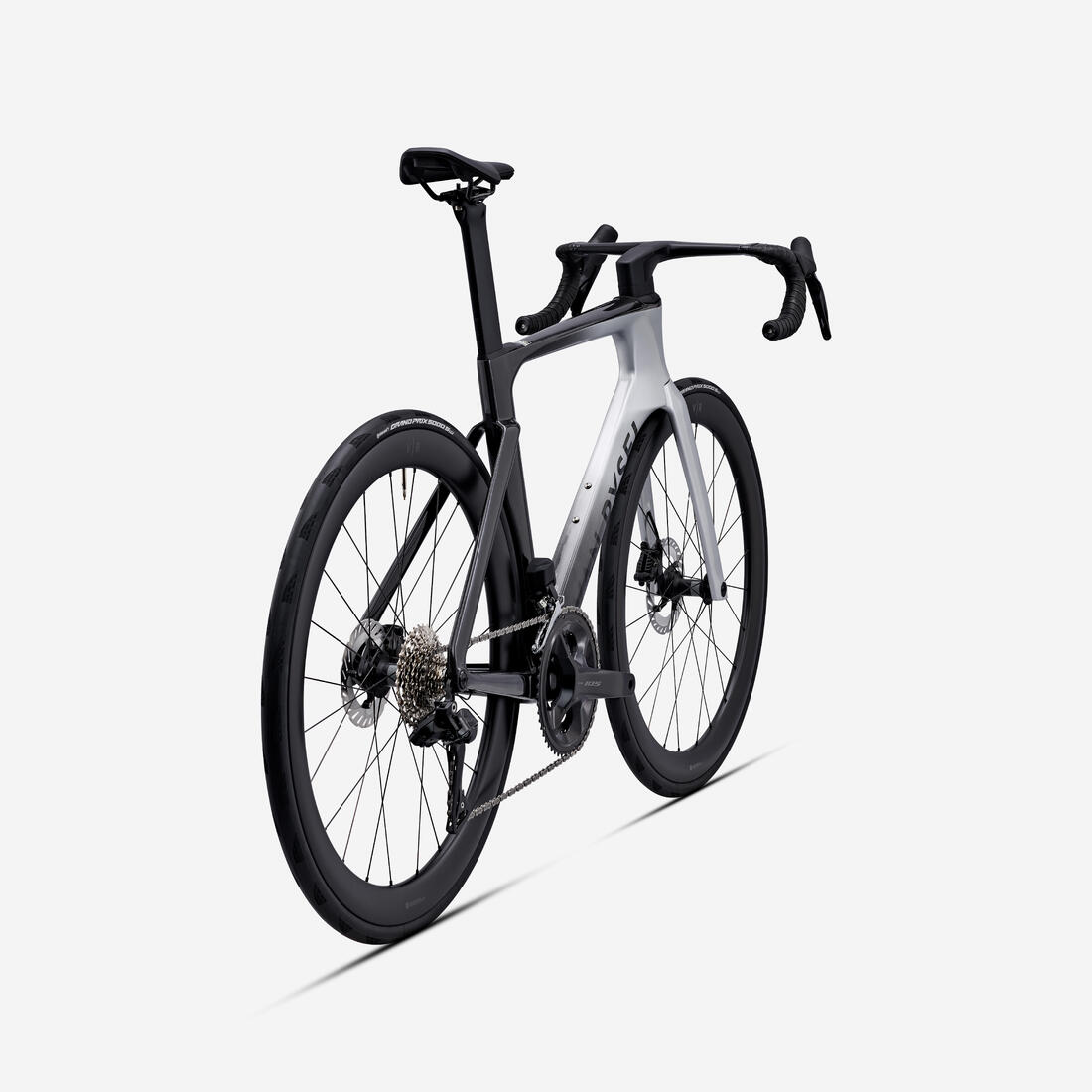 Velo de route Shimano 105 Di2 12V capteur de puissance, RCR-F Pro Gris