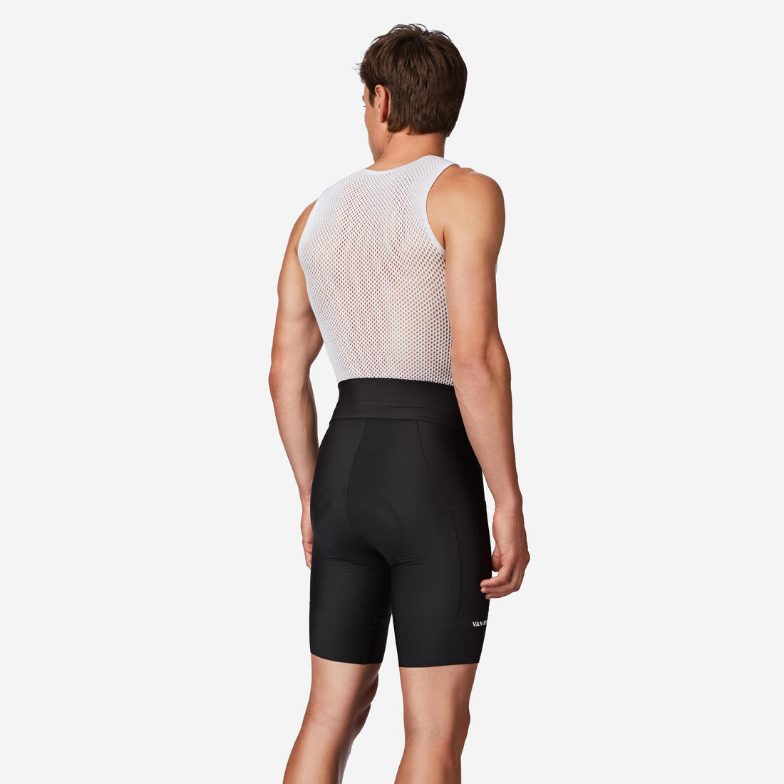 Cuissard de vélo de route homme Endurance Noir
