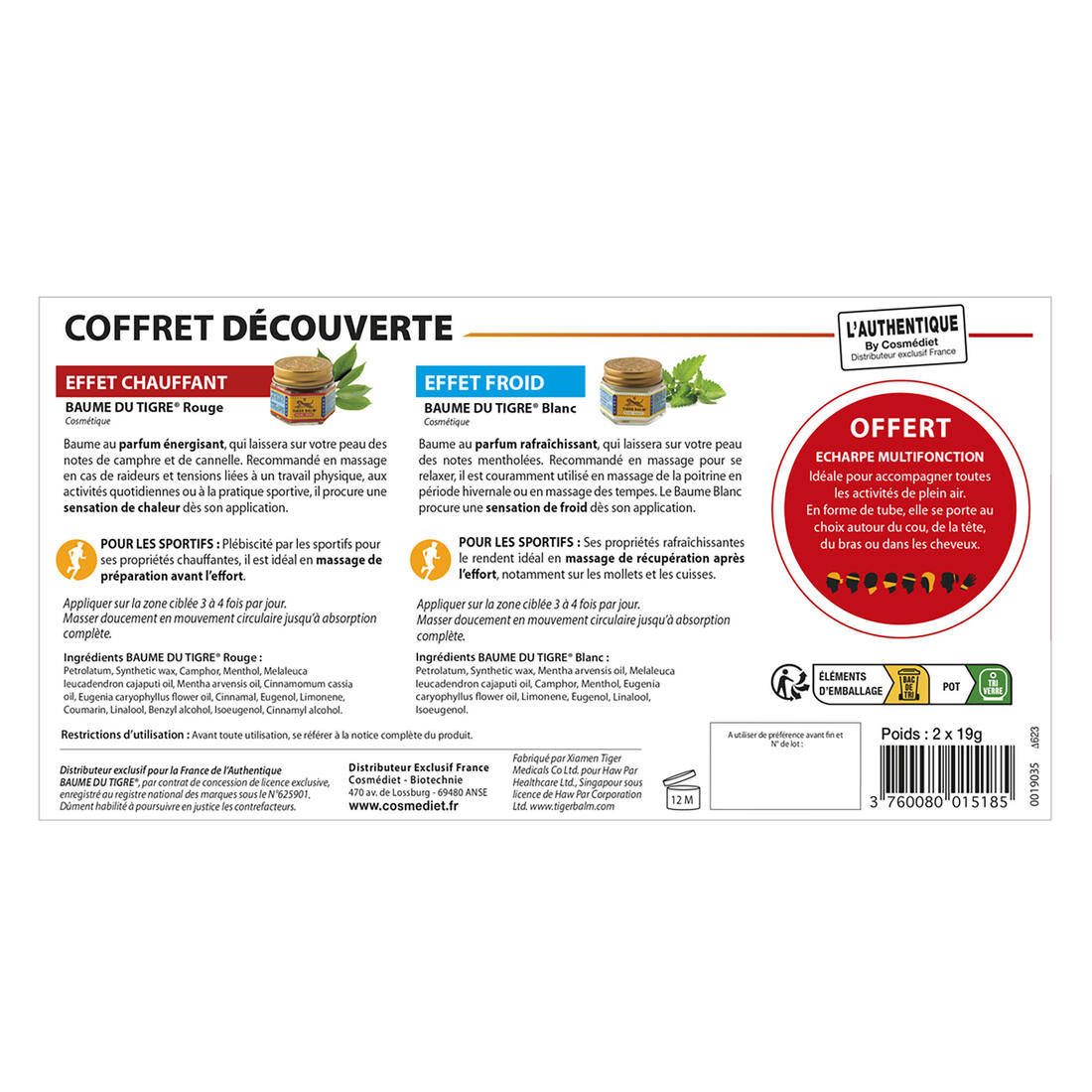 Kit découverte BAUME DU TIGRE®