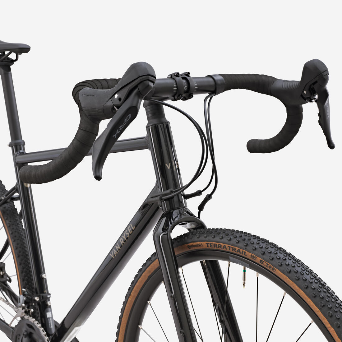 Vélo gravel Shimano GRX 2x12v, GRVL AF noir