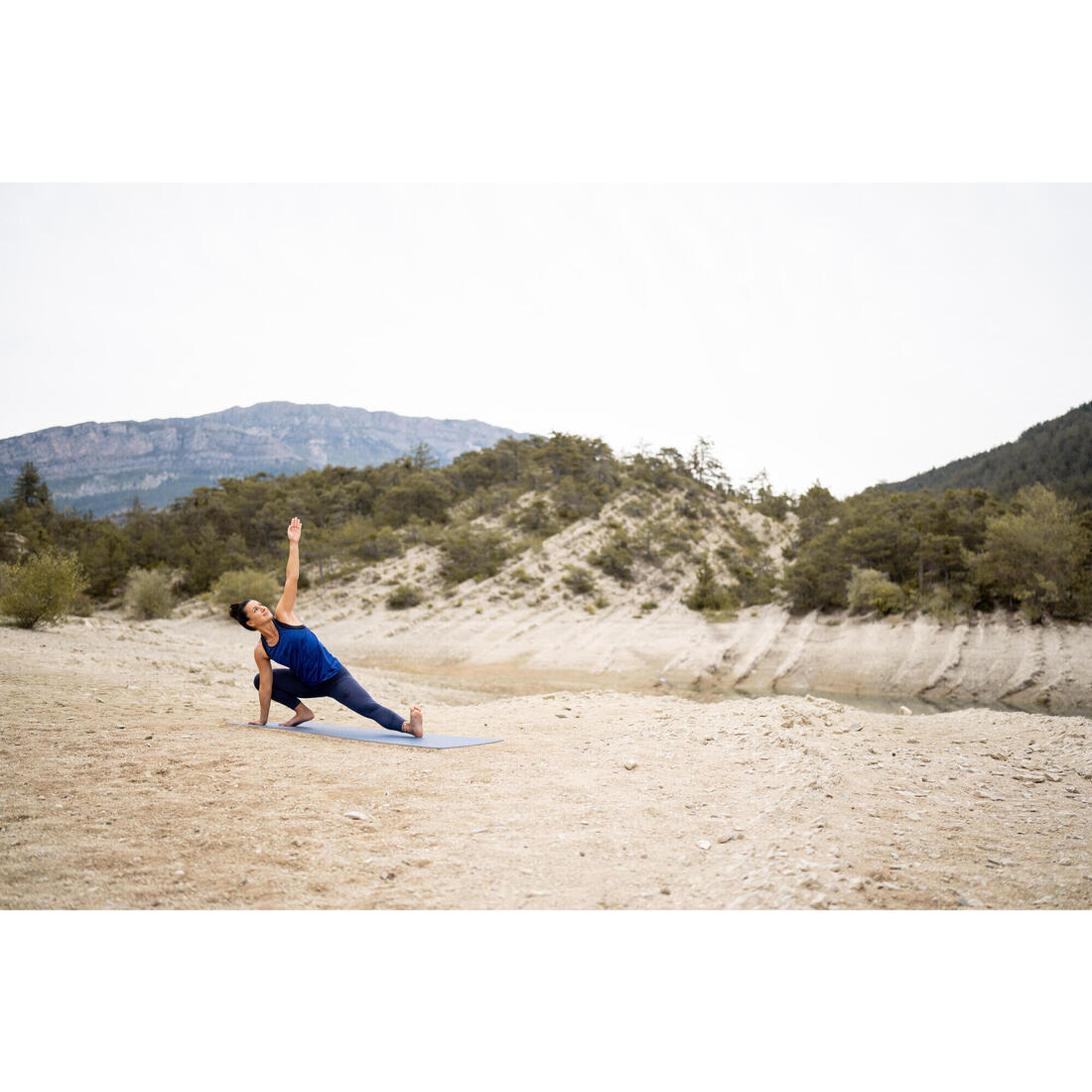 LEGGING 7/8 YOGA DYN SANS COUTURES CHINE