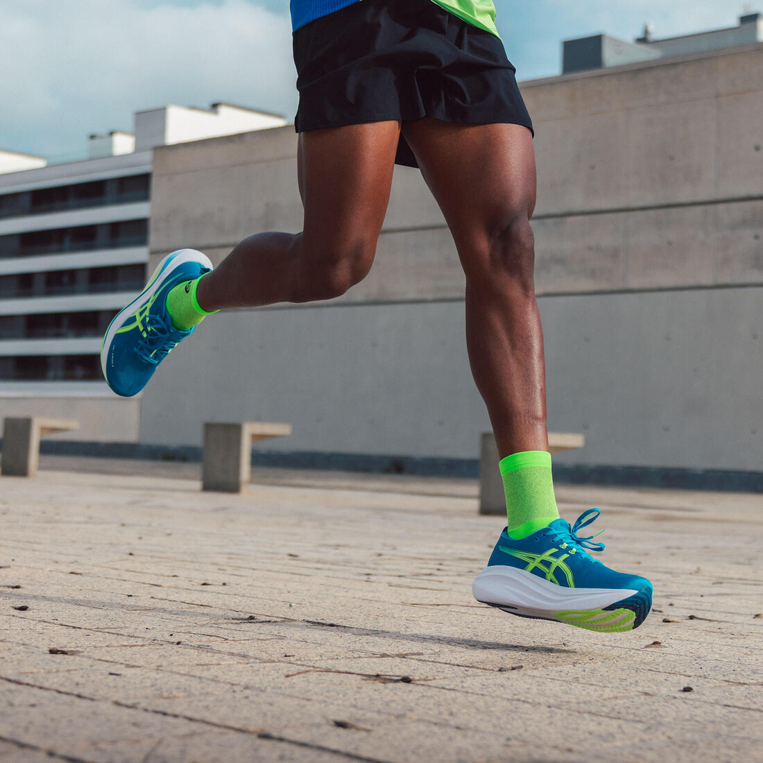 Chaussures de running homme, Asics Gel Ziruss 9 Bleu et
