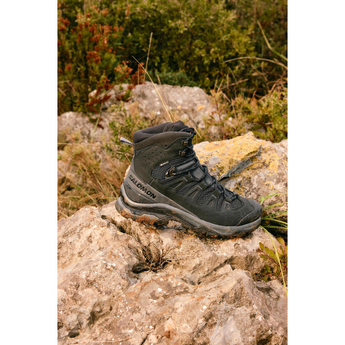 Chaussures trekking cuir imperméables Gore-Tex® - Salomon Quest 5 GTX - homme