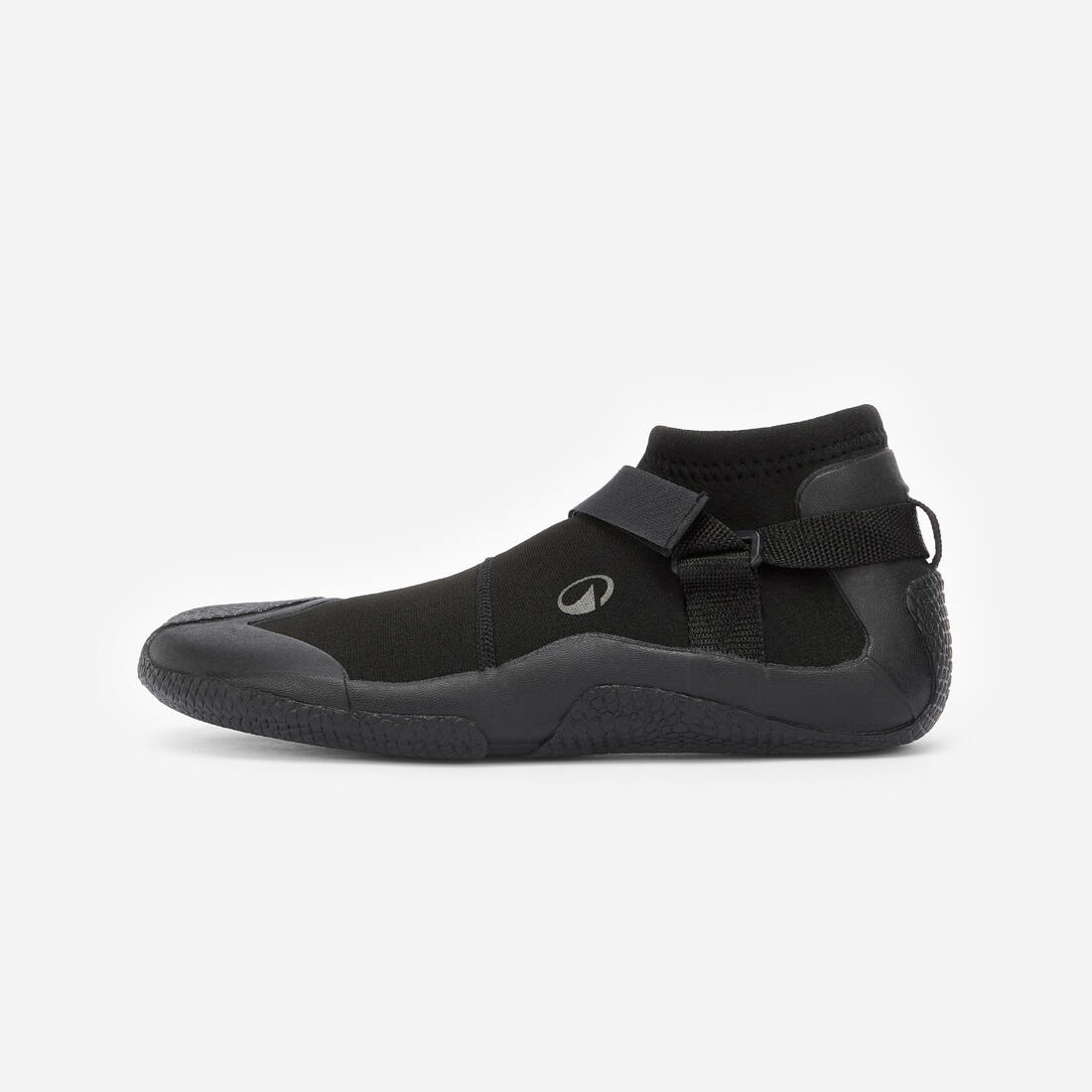 Chaussons bas de surf et windsurf caoutchouc naturel 3 mm - 100 noir