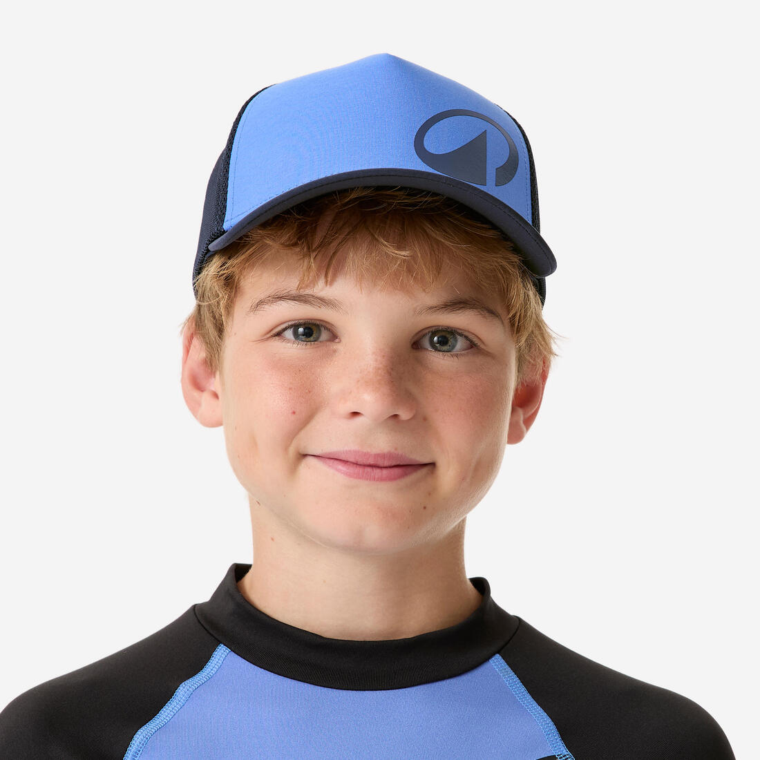 Casquette trucker surf Junior - Posy bleue
