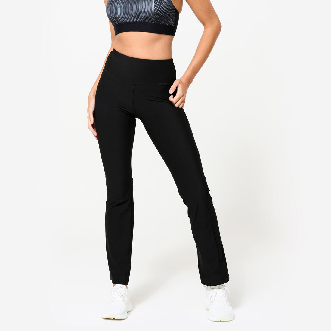 Legging de sport droit et extensible femme