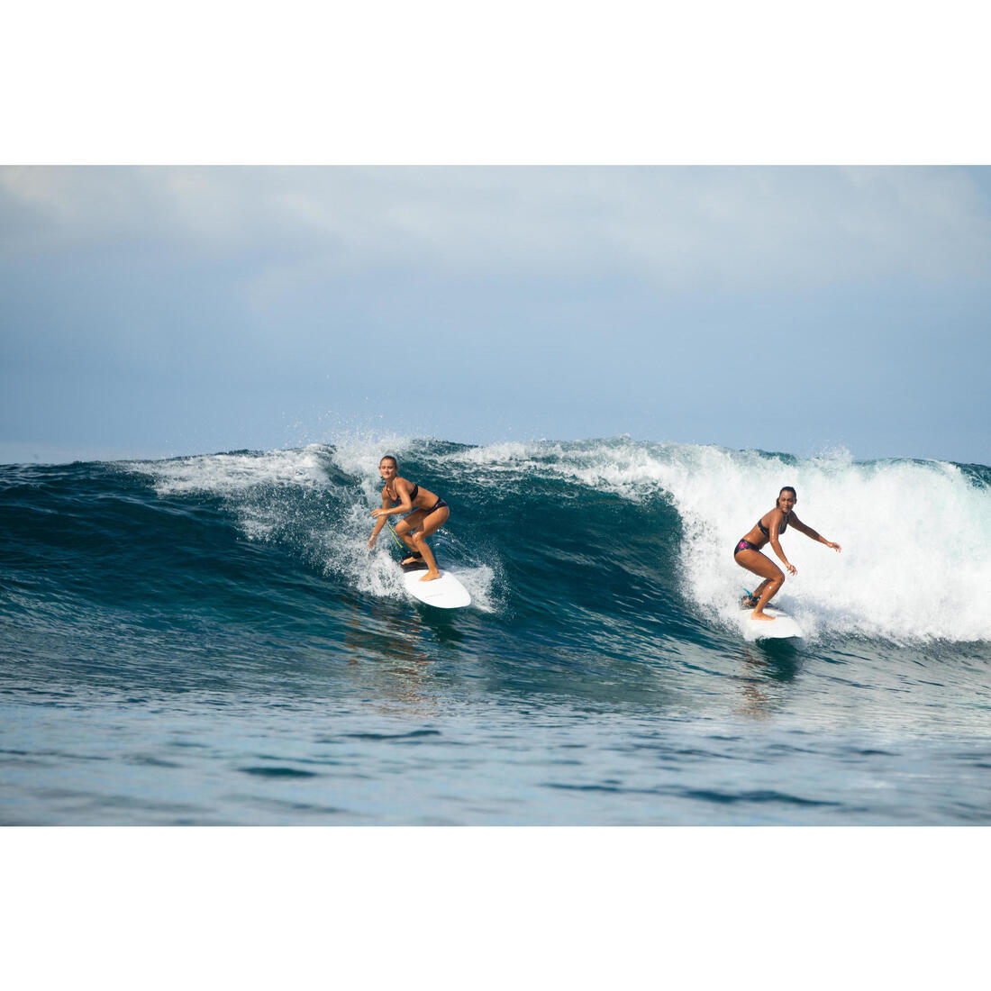 Bas de maillot de bain de surf femme ajouré avec cordon de serrage SAVANA FOAMY