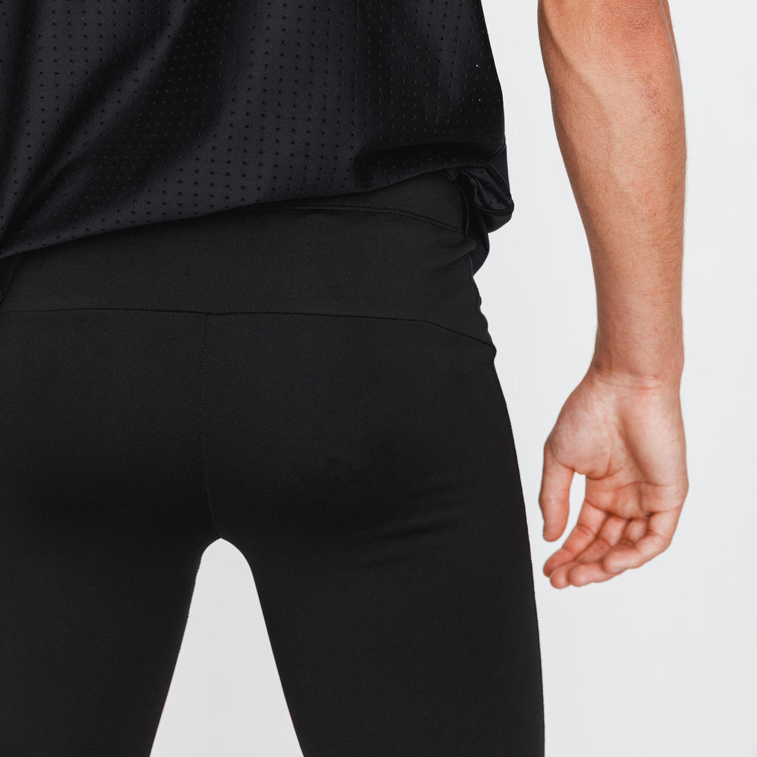 COLLANT DE RUNNING HOMME KALENJI WARM NOIR