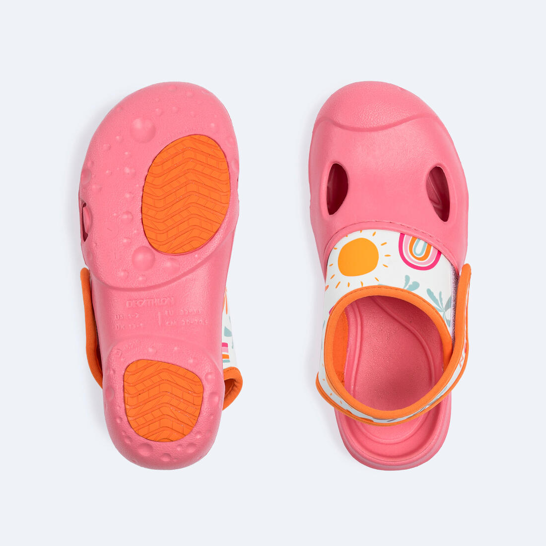 Chaussure Sabot Piscine bébé CLOG 500 Panda