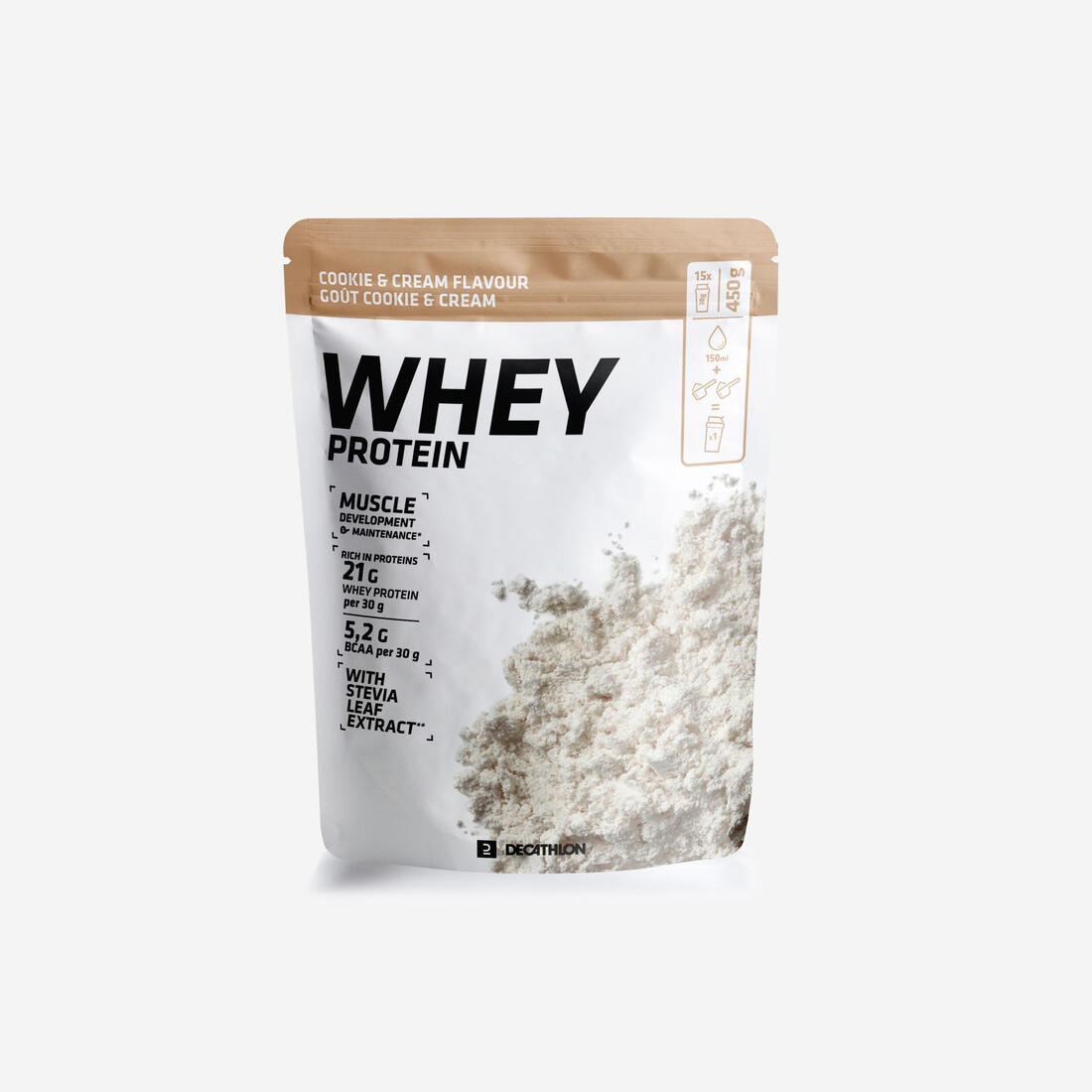 Whey protein cookies & cream 450g – Default
