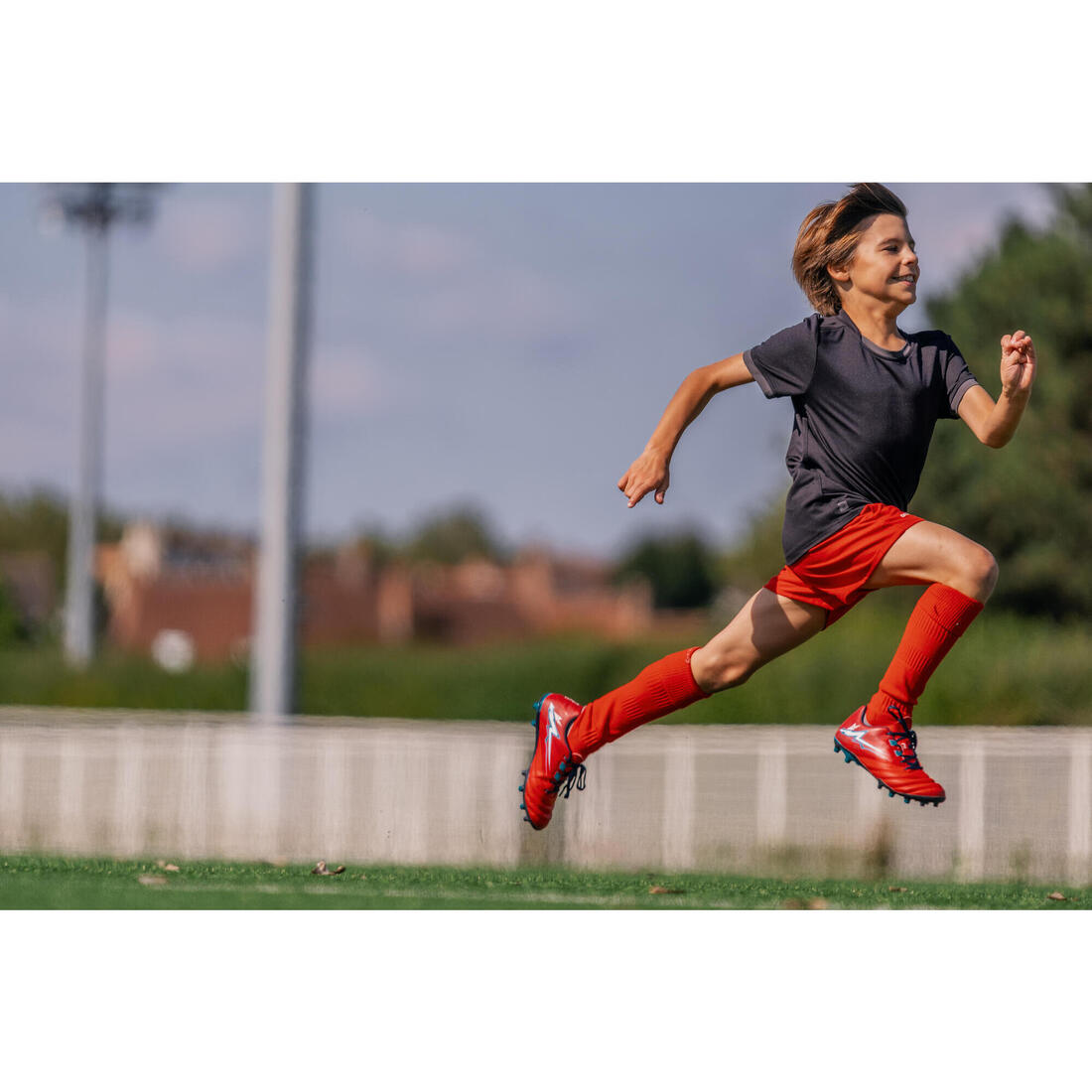 Chaussettes hautes de rugby enfant R500