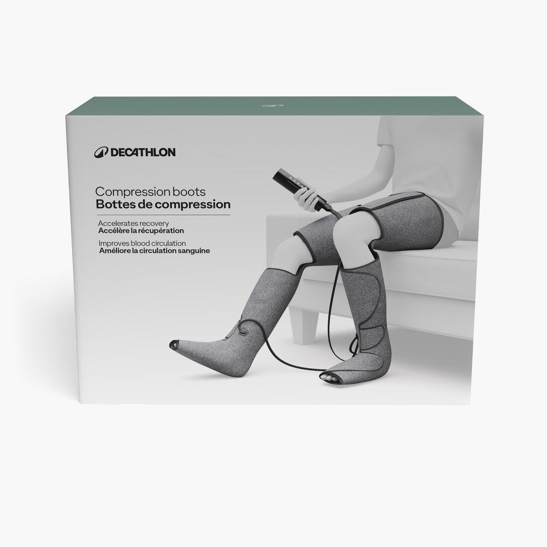 Bottes de compression réglables 3 programmes