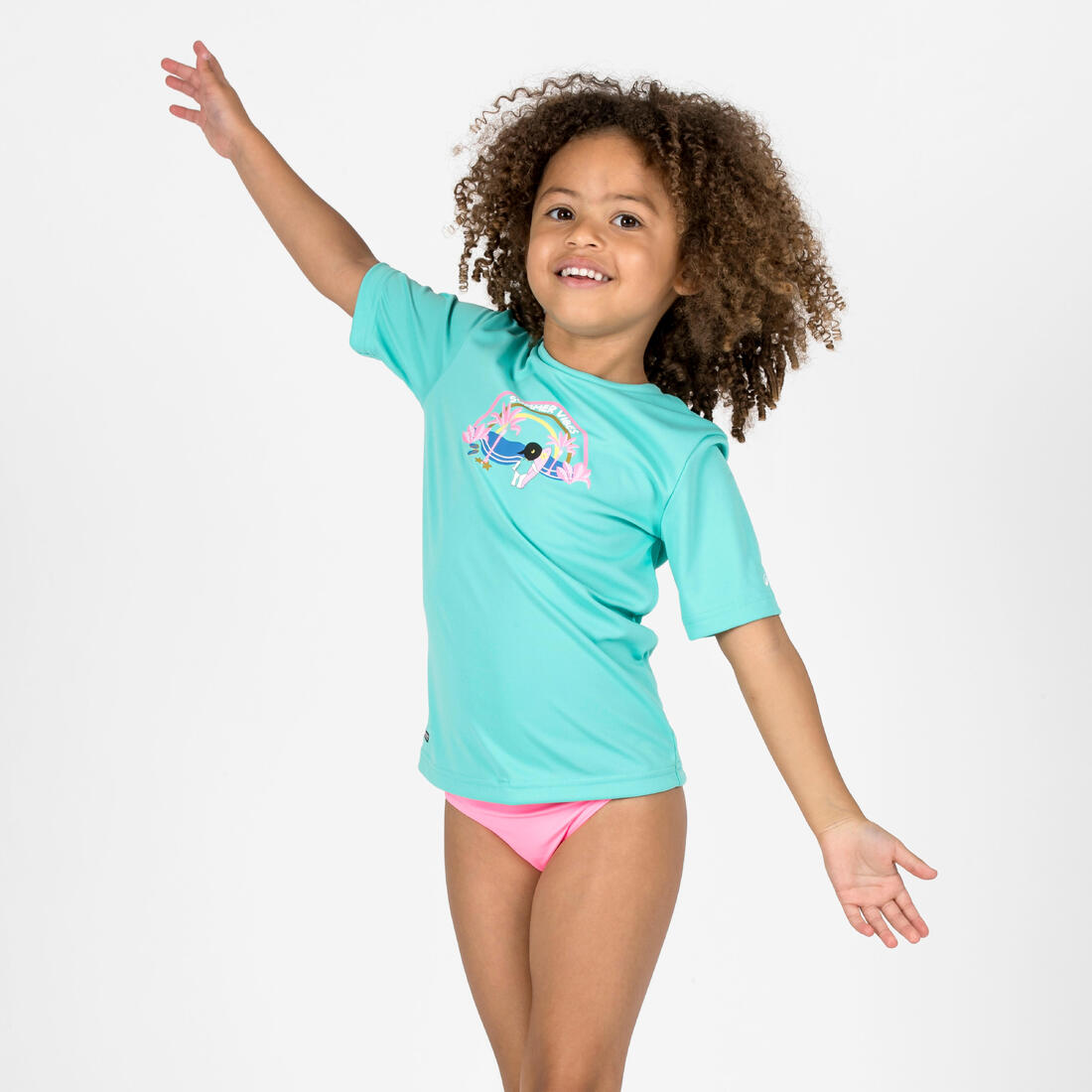 Water tee shirt anti uv surf enfant imprimé