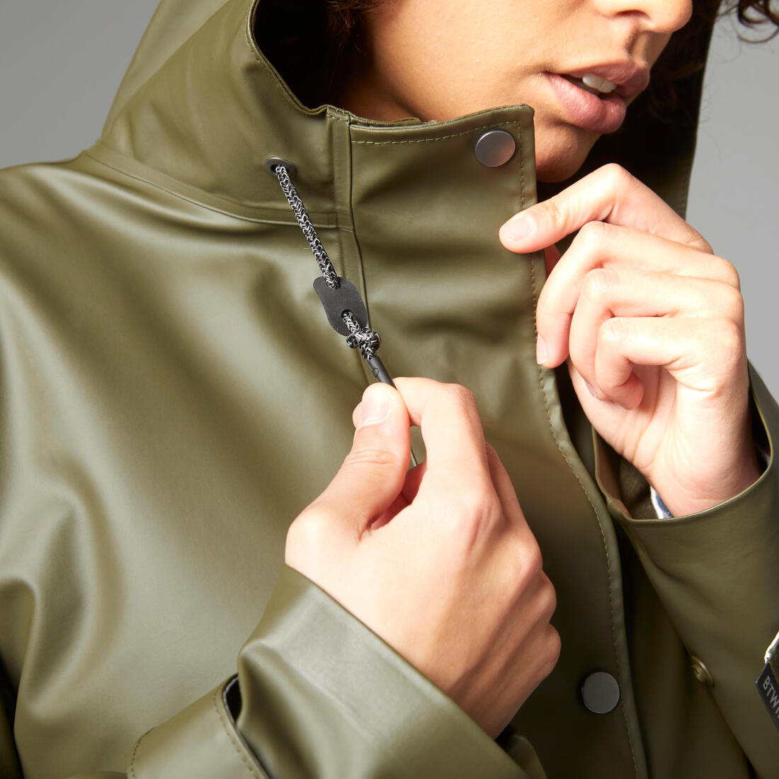 Parka imperméable vélo ville unisexe
