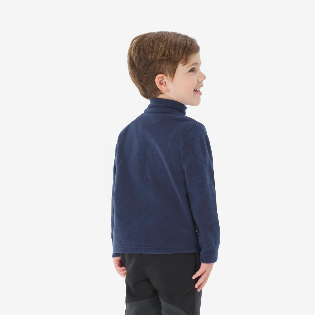 Polaire de randonnée enfant 2-6 ans, MH100 demi zip