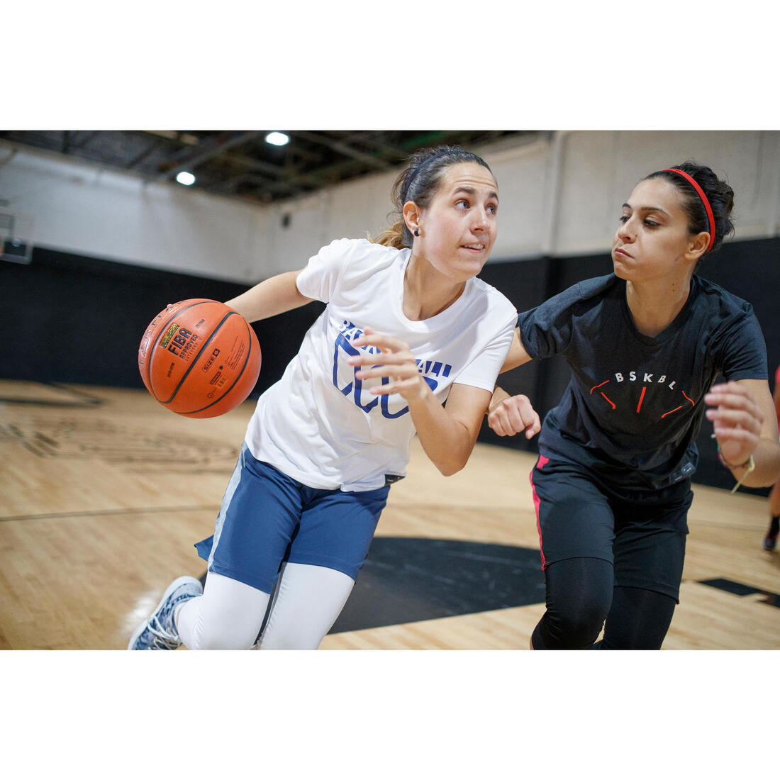 Ballon de basket BT900 de taille 6, homologué FIBA pour fille, garçon et femme