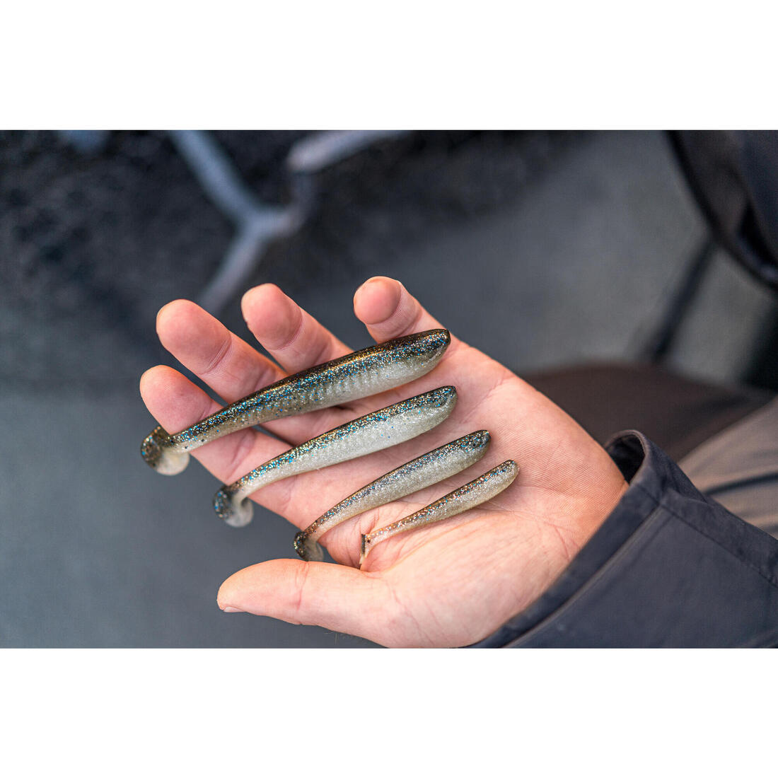 LEURRE SOUPLE SHAD AVEC ATTRACTANT WXM YUBARI SHD 62