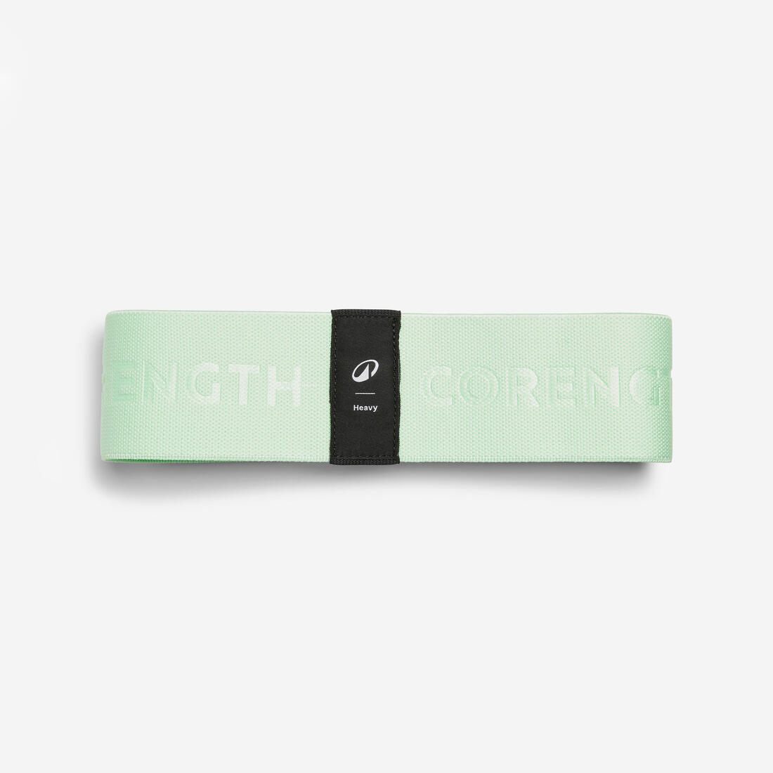 Élastique textile pour fessier de fitness résistance forte, vert