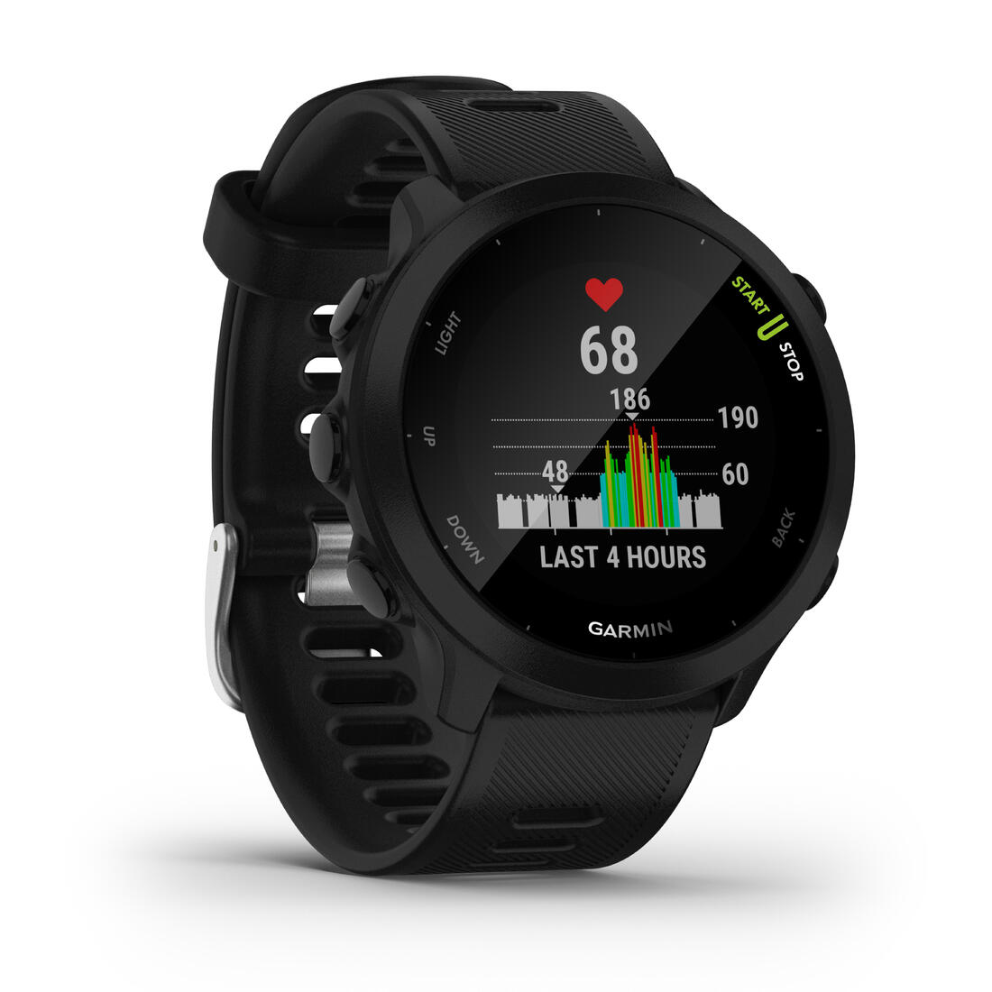 Montre gps connectée garmin forerunner 55 noire