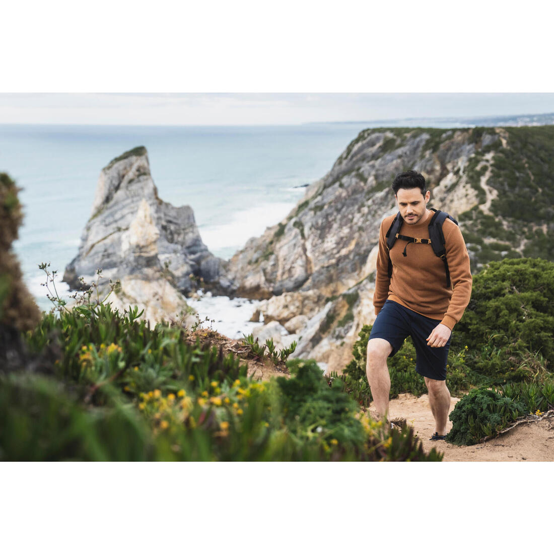 Pull de randonnée - NH150 col rond - Homme