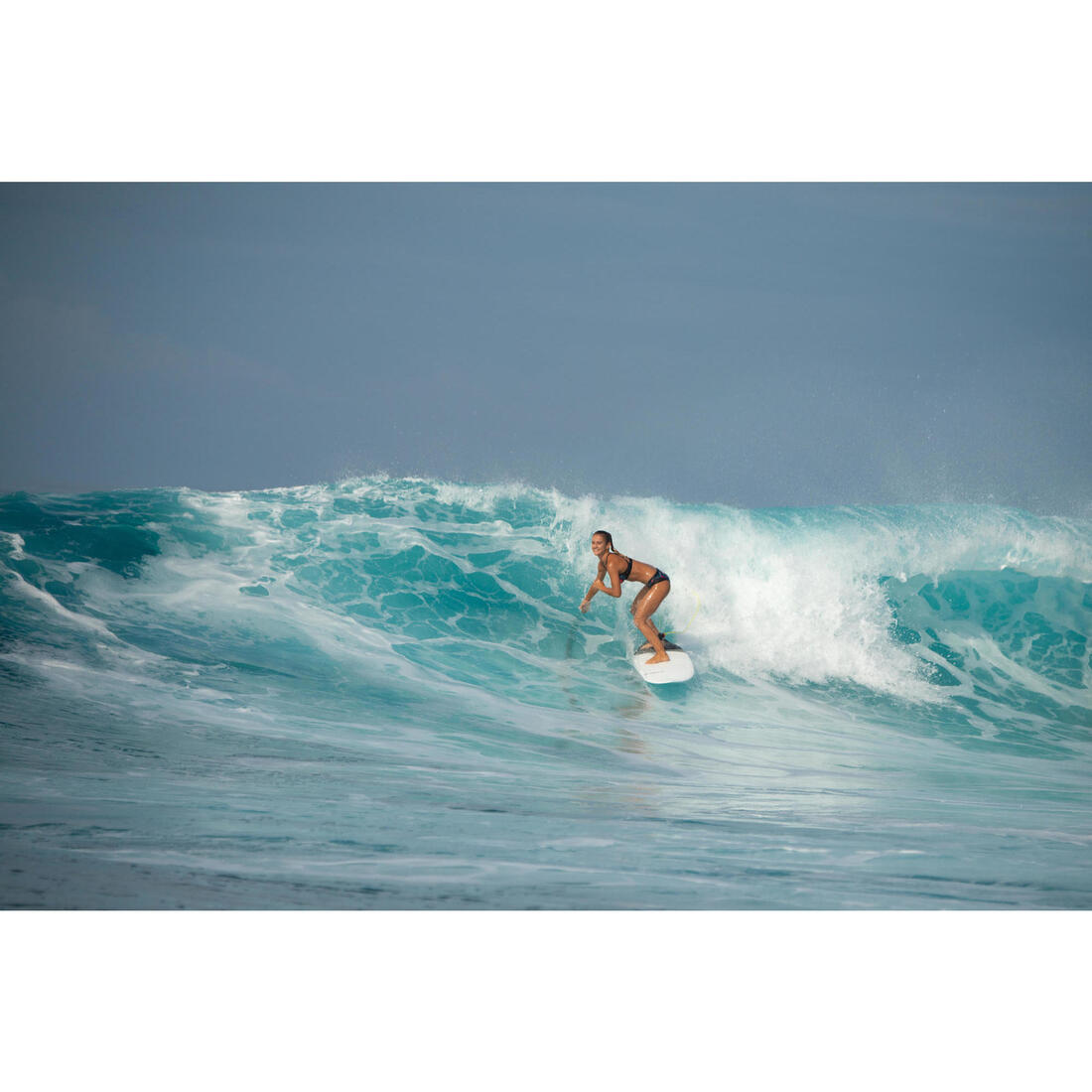 Bas de maillot de bain de surf femme ajouré avec cordon de serrage SAVANA FOAMY