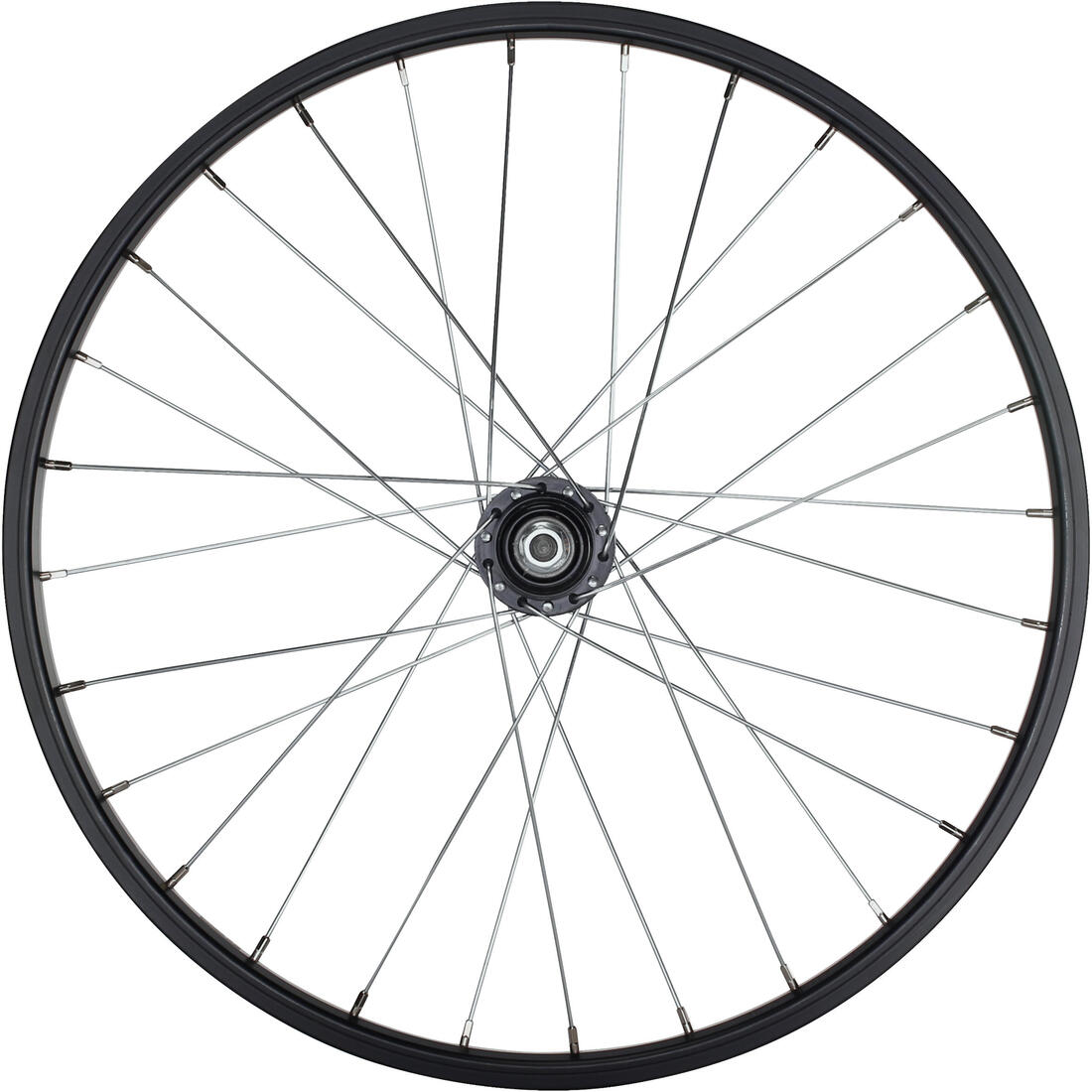 Roue vélo enfant 20 pouces arrière roue libre noir