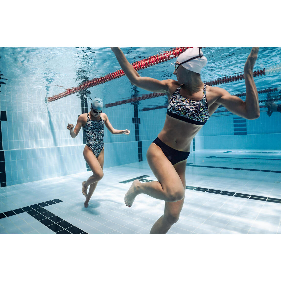 Haut de maillot de bain de natation Femme, Kamyleon vai