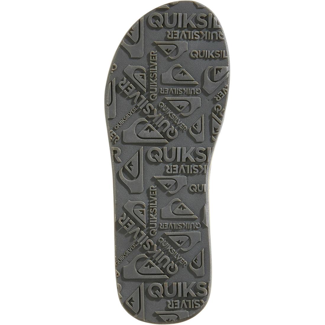 Tongs Homme Quiksilver Carver marron