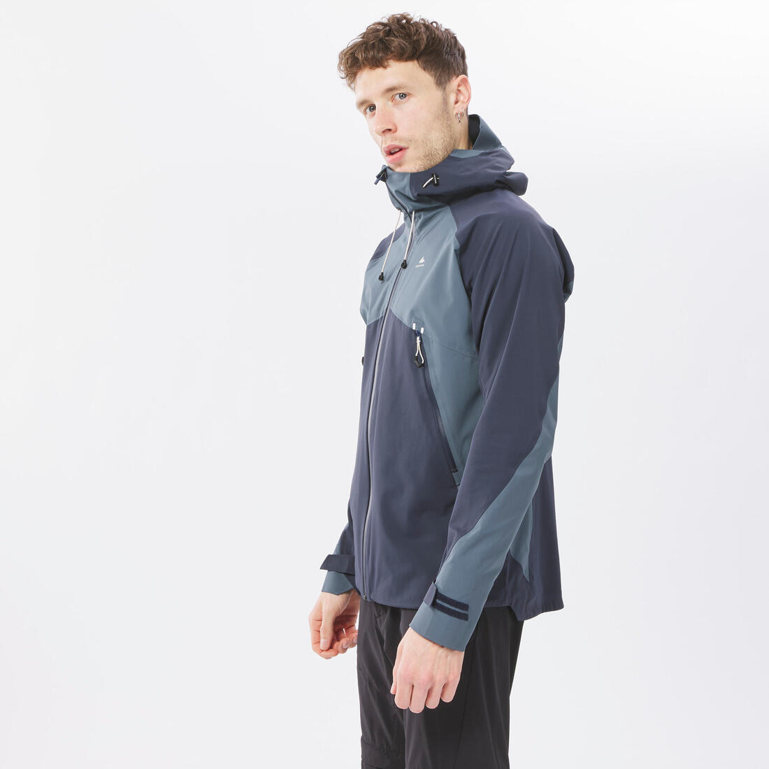 Veste légère imperméable de randonnée - mh500 - homme
