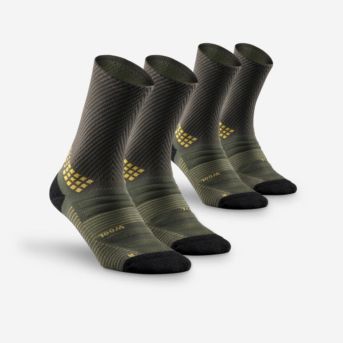 Chaussettes randonnée - Hike 900 High- lot de 2 paires