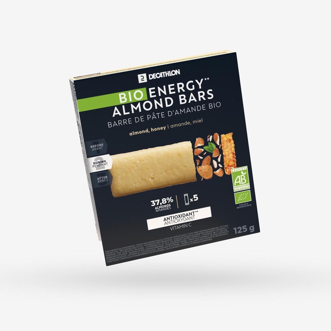 BARRE ENERGETIQUE PATE D'AMANDE BIO NATURE 5X25G – Default